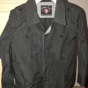 Sovereign Code size 18 months button down in black
